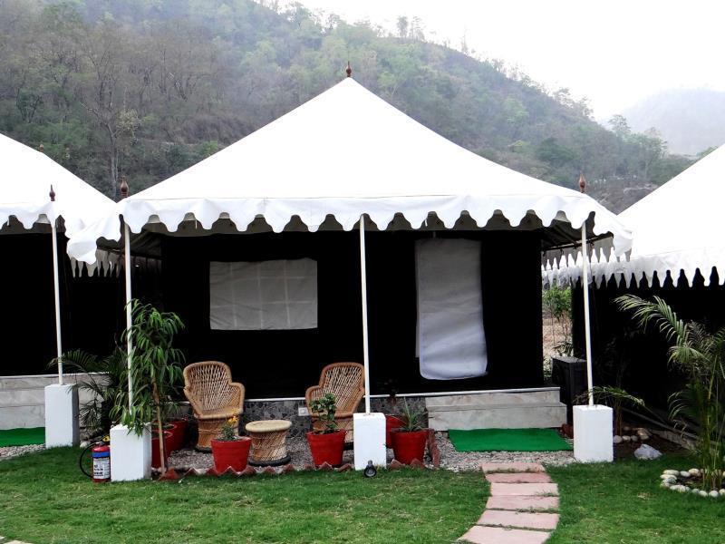 Hotel Camp Aqua Forest Rishīkesh Exterior foto